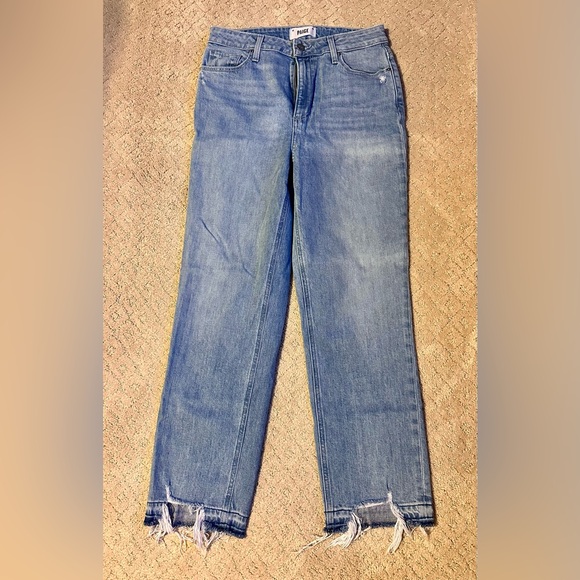 Paige Sarah Straight Ankle Jeans, Size 28 - Picture 1 of 6